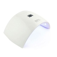 Універсальна UV LED-лампа SUN-9S 24 Вт, таймер 99 сек, з дисплеєм, колір білий