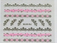 Rose-silver lace №016