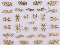 Gold stickers №036